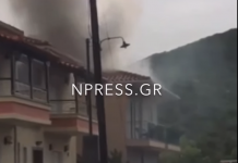 Προβλήματα σε Μεσολόγγι και Ναύπακτο από τις βροχοπτώσεις - Σπίτι έπιασε φωτιά από κεραυνό (βίντεο)