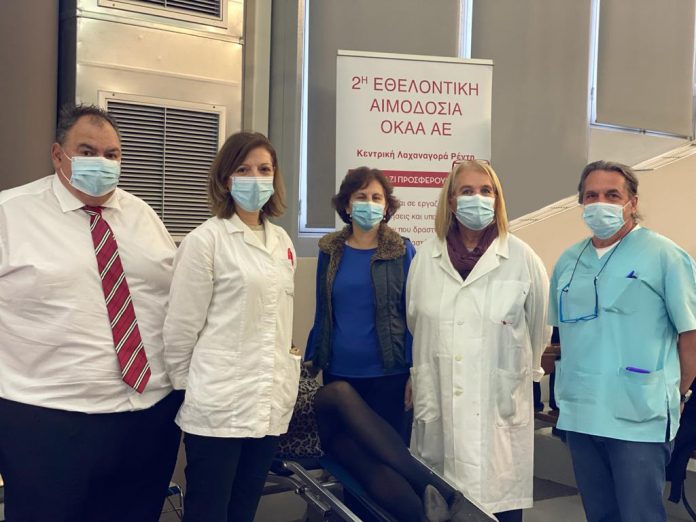 Με μεγάλη συμμετοχή πραγματοποιήθηκε η 2η Εθελοντική Αιμοδοσία του ΟΚΑΑ ΑΕ Με μεγάλη συμμετοχή πραγματοποιήθηκε η 2η Εθελοντική Αιμοδοσία του ΟΚΑΑ ΑΕ