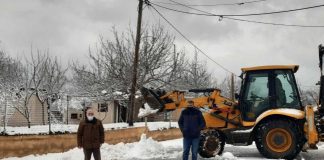 Επί ποδός ο μηχανισμός του Δήμου Μαρωνείας Σαπών για την αντιμετώπιση της χιονόπτωσης