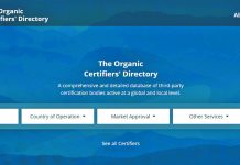 Παγκόσμιο κατάλογο πιστοποιητών βιολογικών προϊόντων εγκαινίασε η IFOAM Organics