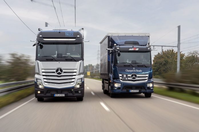 ilektriko-vs-ydrogono-daimler-truck-epidiokei-dipli-stratigiki-dyo-texnologies
