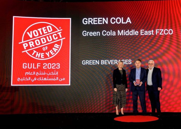 2023.05.03_Green Cola-Product of the Year Gulf 2023_photo