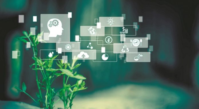 Blurred,Greenery,Background,With,Copy,Space,,Nature,Sustainable,Energy,Logo