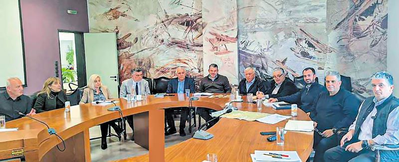 Συνάντηση εργασίας για την κατασκευή λιμνοδεξαμενών στους δήμους Λάρισας και Κιλελέρ Συνάντηση εργασίας για την κατασκευή λιμνοδεξαμενών στους δήμους Λάρισας και Κιλελέρ