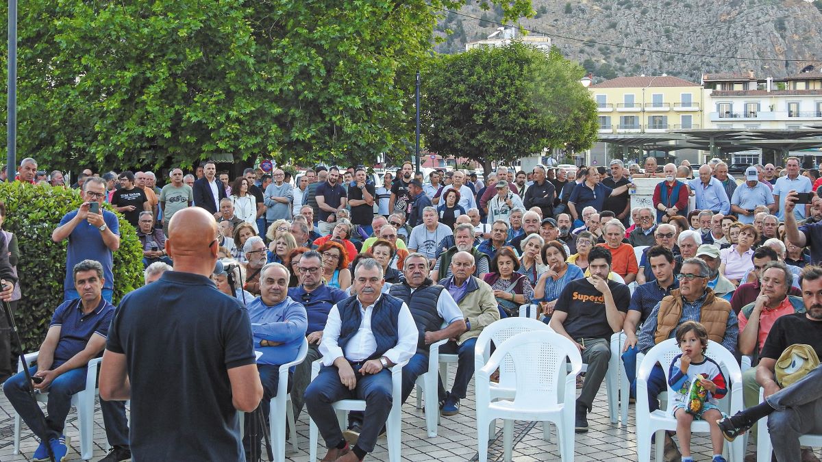 Ξεσηκωμός για το πρόβλημα με το αρδευτικό νερό Ξεσηκωμός για το πρόβλημα με το αρδευτικό νερό