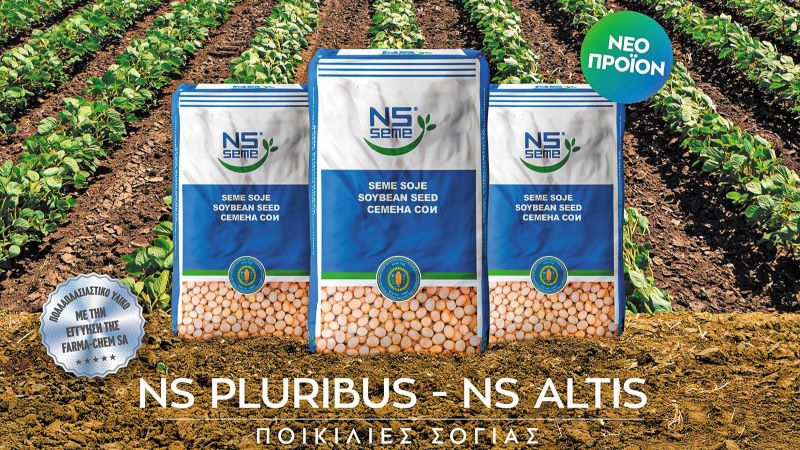 FARMA-CHEM: Δύο νέες ποικιλίες σόγιας FARMA-CHEM: Δύο νέες ποικιλίες σόγιας