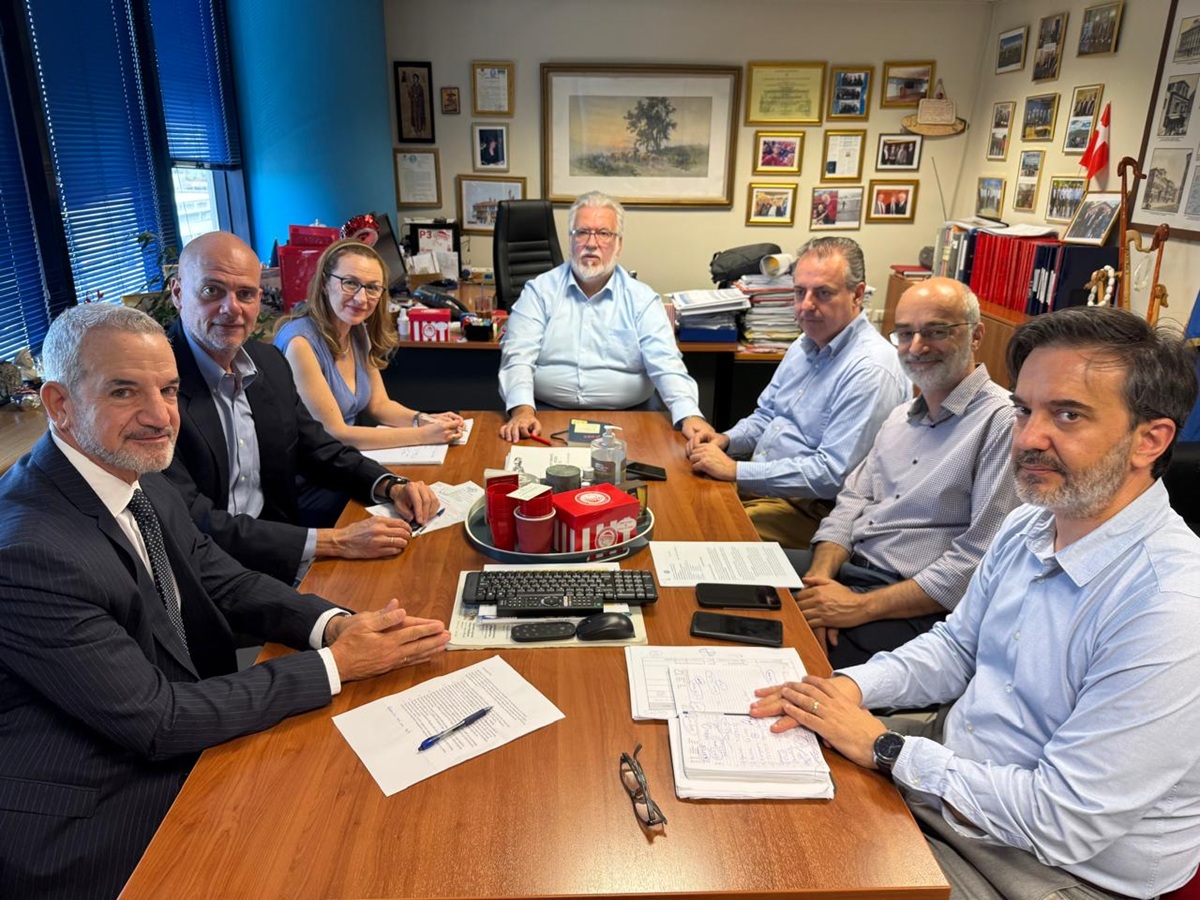 Συνάντηση του Προέδρου του ΣΕΑΜ Γ. Κοντέλλη με τον Γ.Γ. Ενωσιακών Πόρων και Υποδομών Δ. Παπαγιαννίδη