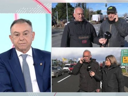 Έντονη αντιπαράθεση μεταξύ εκπροσώπων των μπλόκων στον «αέρα»