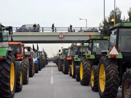 Μπλόκα: 48ωρος αποκλεισμός εθνικών οδών και παρακαμπτηρίων – Ποιους δρόμους κλείνουν οι αγρότες